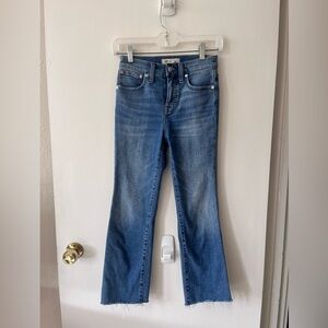 Madewell Straight Leg Blue Jeans